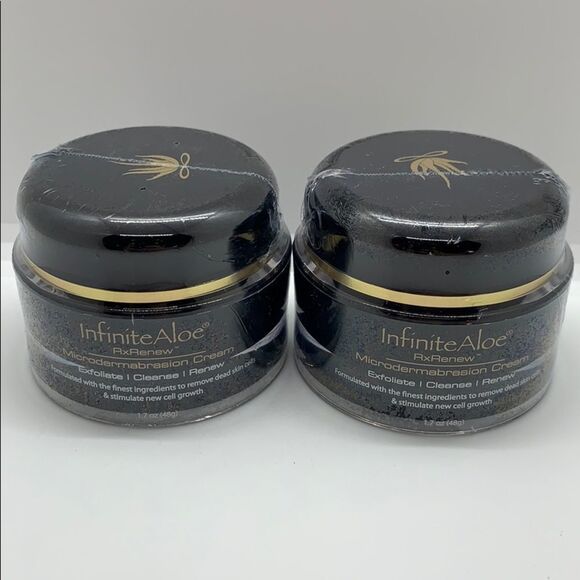 NWT InfiniteAloe Microdermabrassion Cream Duo